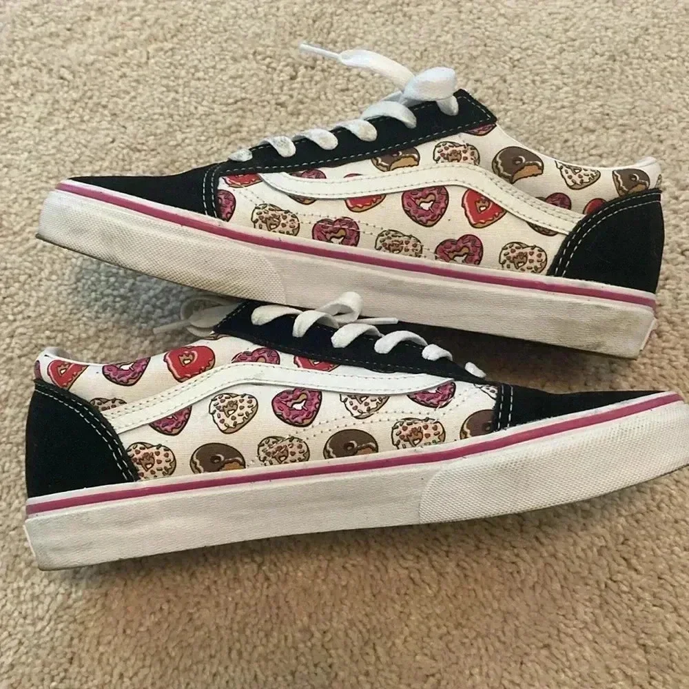 Vans Old Skool Love Donuts Juniors size 7 - Picture 5 of 5